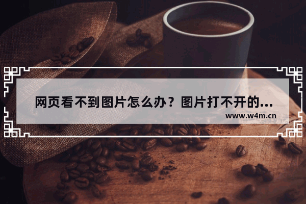 网页看不到图片怎么办？图片打不开的解决办法