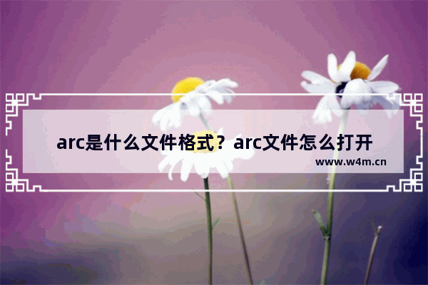 arc是什么文件格式？arc文件怎么打开？