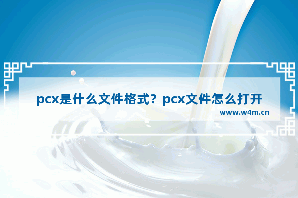 pcx是什么文件格式？pcx文件怎么打开？