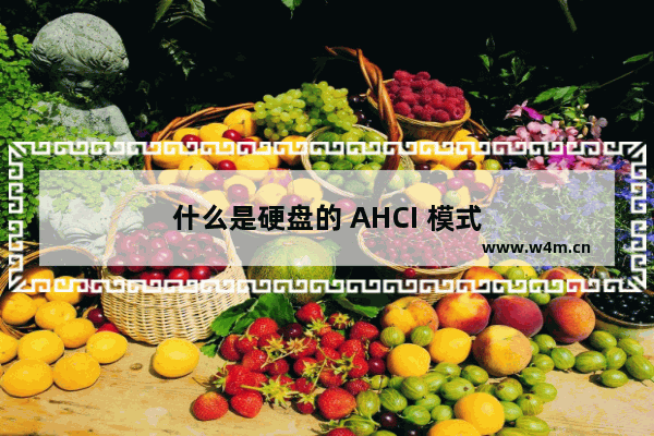 什么是硬盘的 AHCI 模式