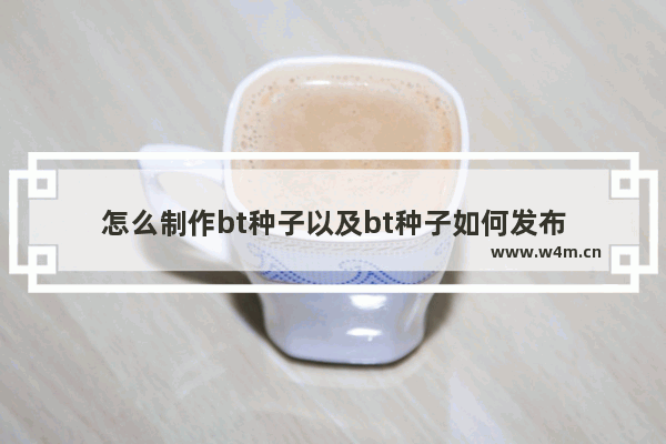 怎么制作bt种子以及bt种子如何发布