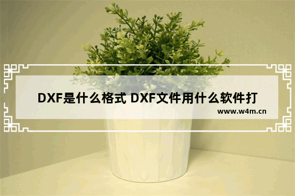 DXF是什么格式 DXF文件用什么软件打开