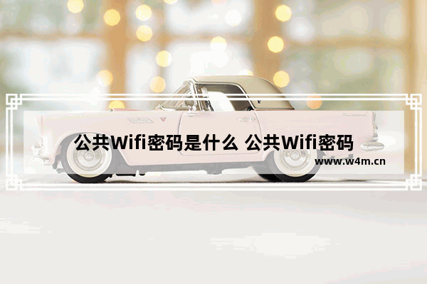 公共Wifi密码是什么 公共Wifi密码如何使用？