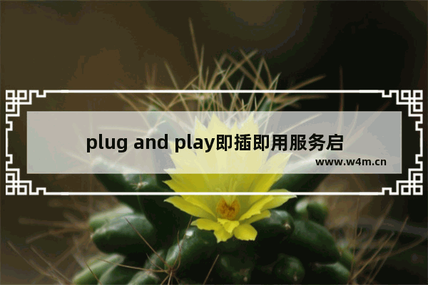 plug and play即插即用服务启动不了怎么办？