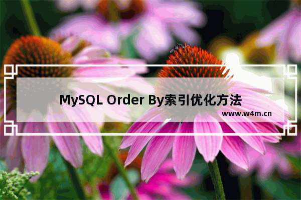 MySQL Order By索引优化方法