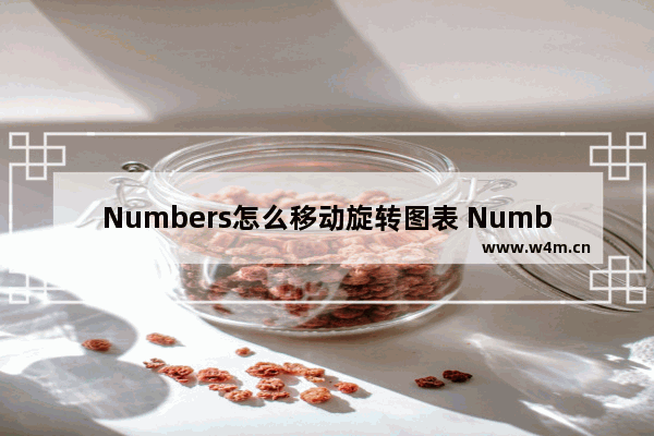 Numbers怎么移动旋转图表 Numbers移动旋转图表教程