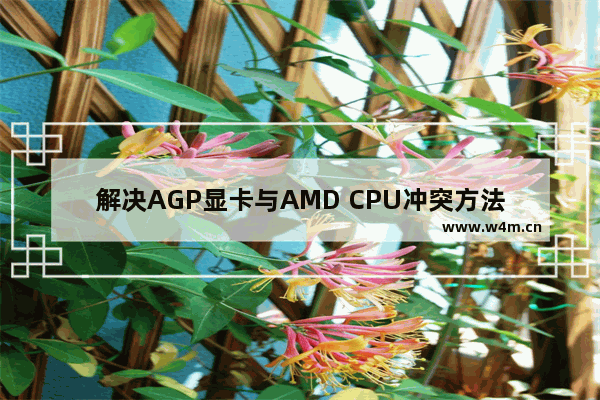 解决AGP显卡与AMD CPU冲突方法