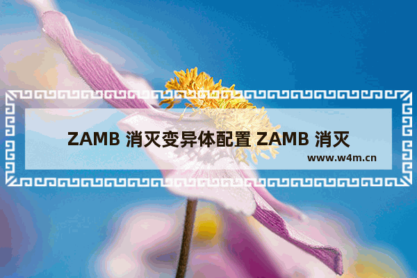 ZAMB 消灭变异体配置 ZAMB 消灭变异体最低配置及要求