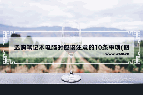 选购笔记本电脑时应该注意的10条事项(图)