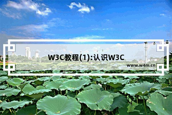 W3C教程(1):认识W3C