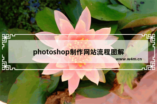 photoshop制作网站流程图解