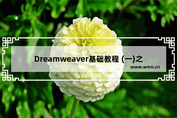 Dreamweaver基础教程 (一)之新功能简介