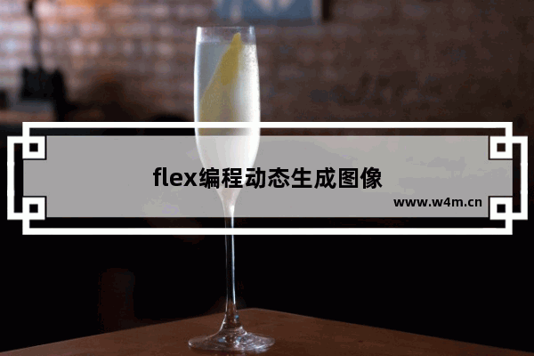 flex编程动态生成图像