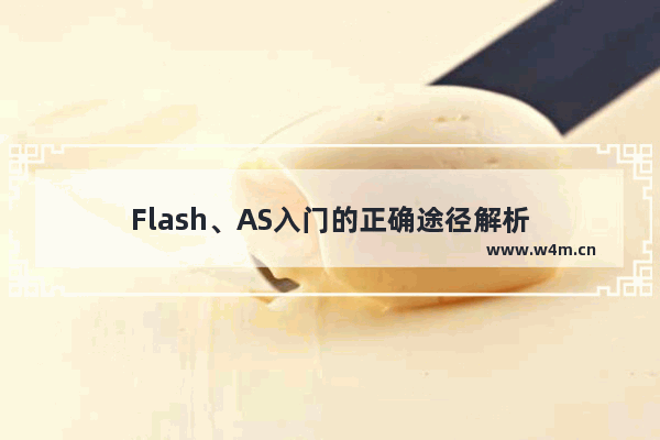 Flash、AS入门的正确途径解析