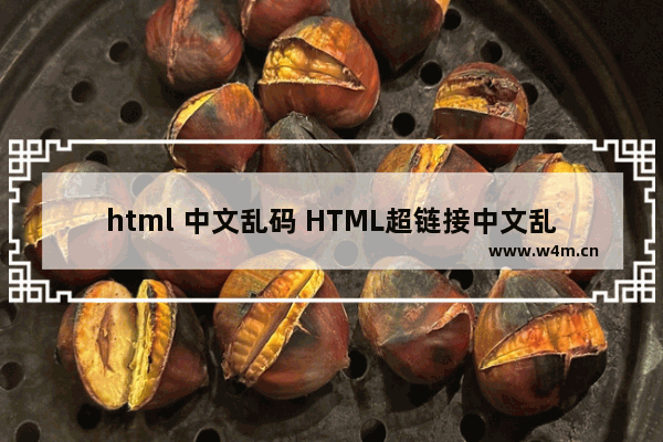 html 中文乱码 HTML超链接中文乱码问题分析及解决方法