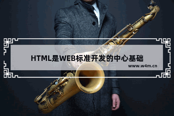 HTML是WEB标准开发的中心基础