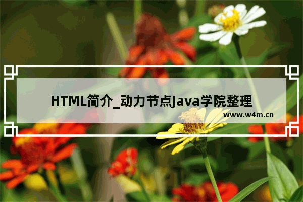 HTML简介_动力节点Java学院整理