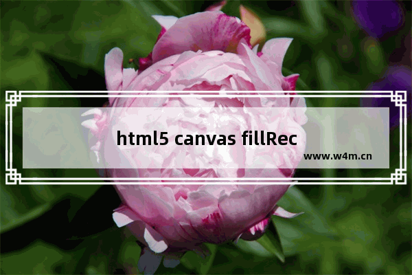 html5 canvas fillRect坐标和大小的问题解决方法