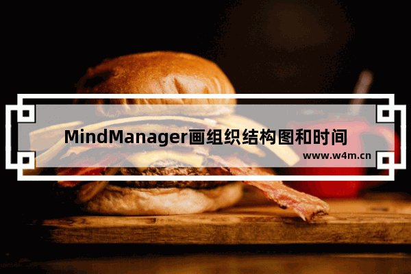 MindManager画组织结构图和时间轴图的图文教程