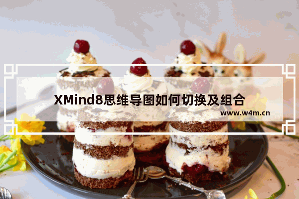 XMind8思维导图如何切换及组合