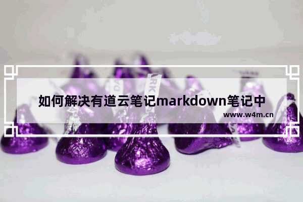 如何解决有道云笔记markdown笔记中插入图床中图片url部分不识别的问题