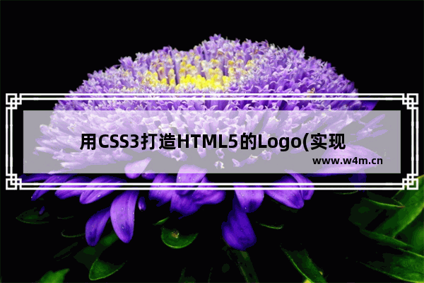 用CSS3打造HTML5的Logo(实现代码)