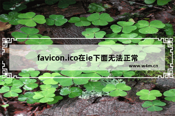 favicon.ico在ie下面无法正常显示(尺寸32*32)