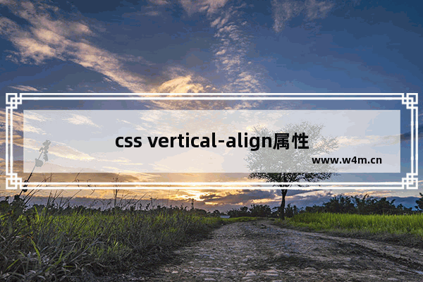 css vertical-align属性的一些理解与认识(一)