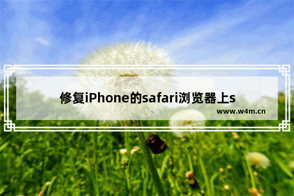 修复iPhone的safari浏览器上submit按钮圆角bug