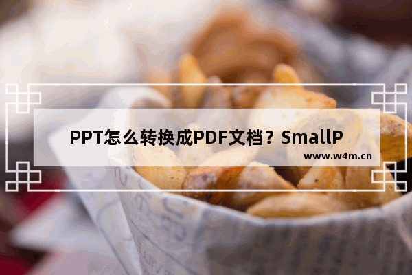 PPT怎么转换成PDF文档？SmallPDF转换器帮助你！