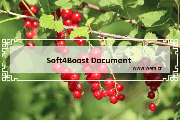 Soft4Boost Document Converter将PDF转换为Word的方法