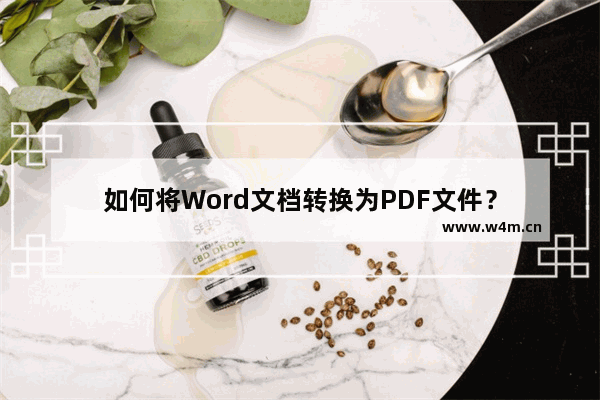 如何将Word文档转换为PDF文件？