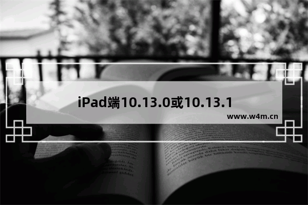 iPad端10.13.0或10.13.1版本PDF标注颜色很少怎么办