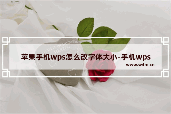 苹果手机wps怎么改字体大小-手机wps改字号的方法教程