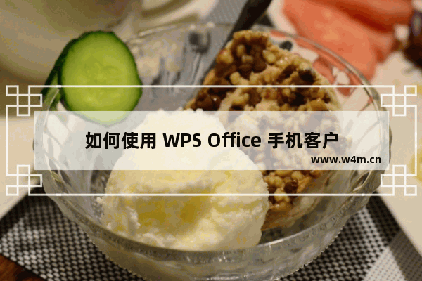 如何使用 WPS Office 手机客户端里的朗读功能