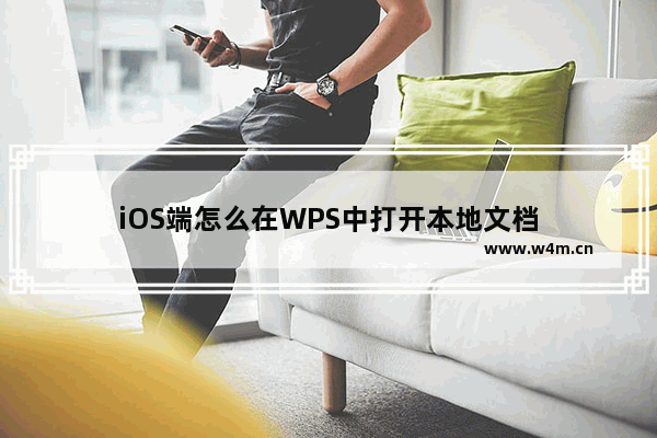 iOS端怎么在WPS中打开本地文档