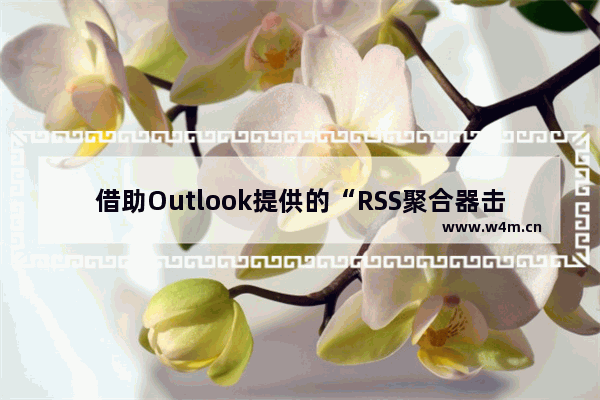 借助Outlook提供的“RSS聚合器击”功能第一时间获取技术文章的方法