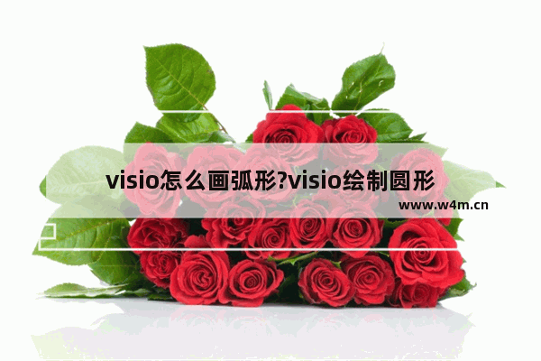 visio怎么画弧形?visio绘制圆形笑脸的图文教程