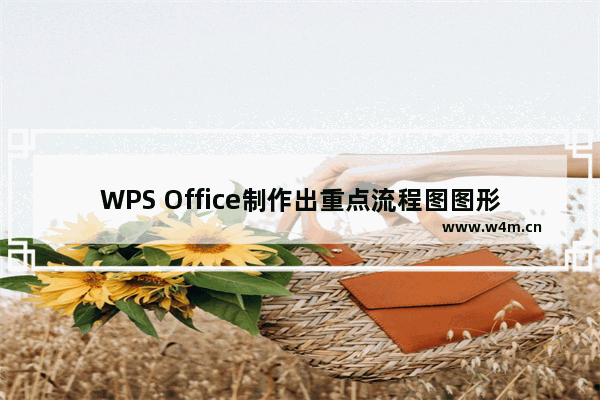 WPS Office制作出重点流程图图形的详细操作步骤