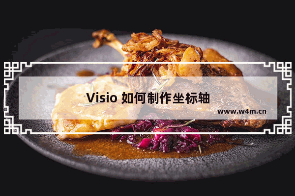 Visio 如何制作坐标轴