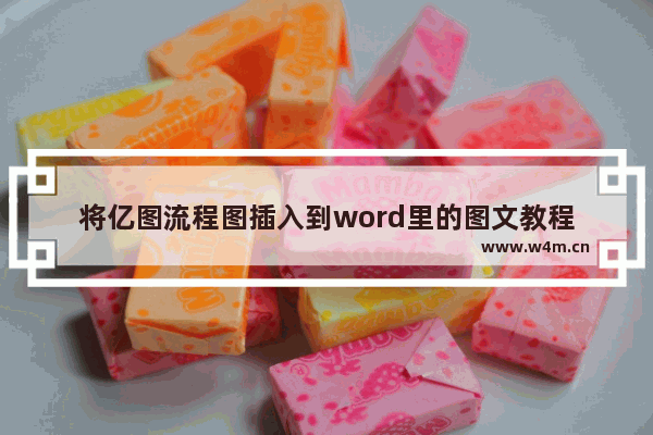 将亿图流程图插入到word里的图文教程