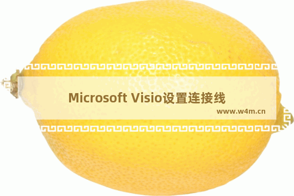 Microsoft Visio设置连接线宽度的方法