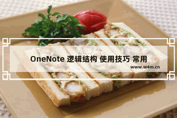 OneNote 逻辑结构 使用技巧 常用插件 不可不用的学习神器