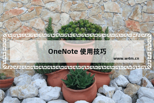 OneNote 使用技巧