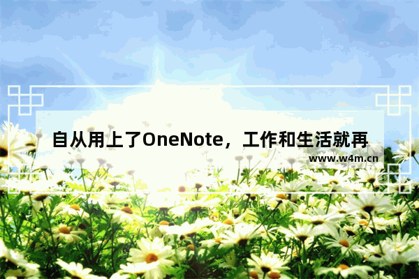 自从用上了OneNote，工作和生活就再也不纠结了，我以为对笔记管理很擅长，直到我遇到OneNote