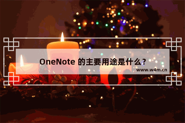 OneNote 的主要用途是什么？