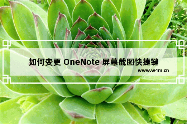 如何变更 OneNote 屏幕截图快捷键的小技巧