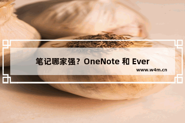 笔记哪家强？OneNote 和 Evernote 印象笔记 比较分析