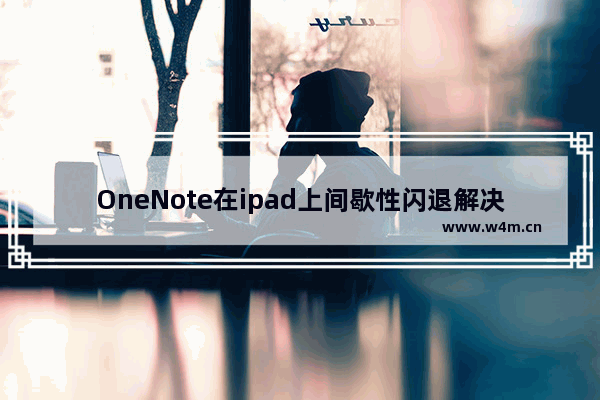 OneNote在ipad上间歇性闪退解决方案