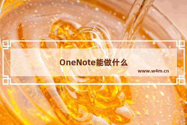 OneNote能做什么